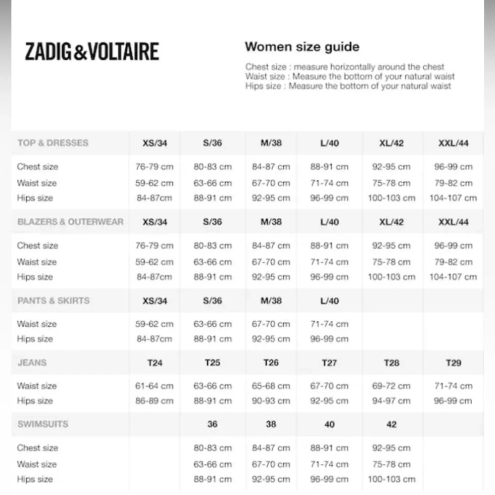 Zadig & Voltaire - Jamelia Burnout Stars - size 34/xs - Picture 6 of 6